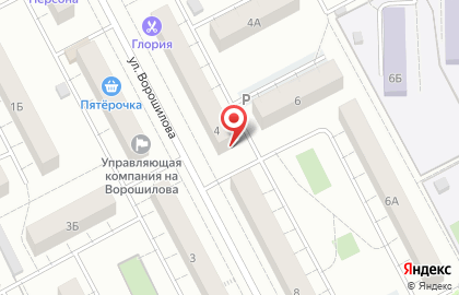 Центр развития Арбуз на улице Ворошилова на карте