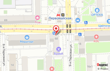 Магазин ивановского трикотажа на Первомайской улице на карте
