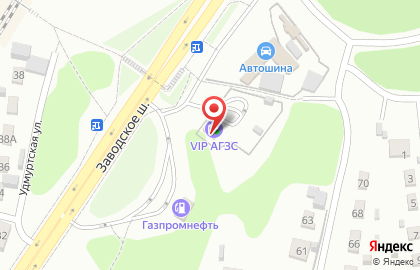 VIP на Заводском шоссе на карте