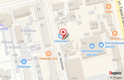 Магазин Охотник в Абакане на карте
