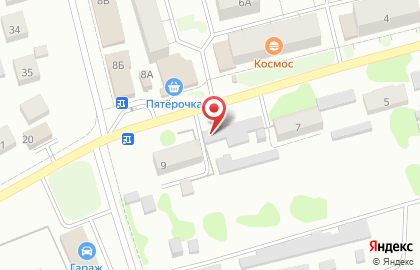 Шиномонтажная мастерская на улице Черепанова на карте