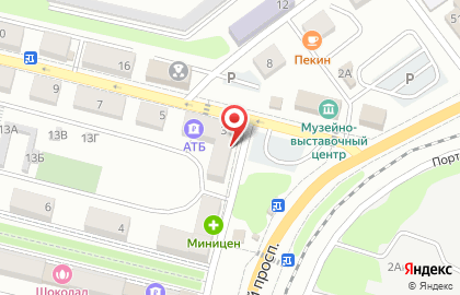 Банкомат Азиатско-Тихоокеанский банк на Владивостокской улице на карте