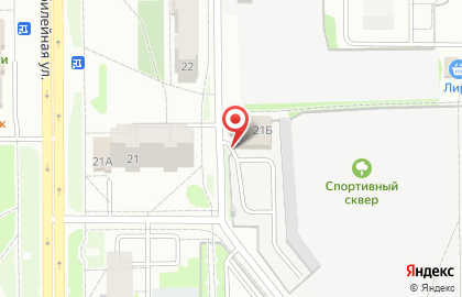 Автостоянка Энергия на карте
