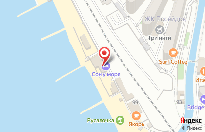 Комплекс отдыха Сон у моря на карте