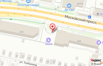 АЗС НЕФТЕГАЗ Калининград на Московском проспекте, 242а на карте