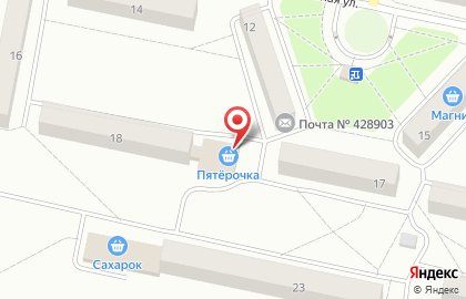 Интернет-провайдер Аквилон в Чебоксарах на карте