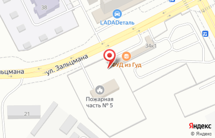 Магазин Цветочная Фея в Тракторозаводском районе на карте