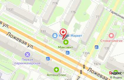 Продуктовый магазин Лазаревская лавка в Пролетарском районе на карте