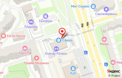 Супермаркет Магнит на Авиационной улице, 13а на карте