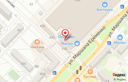 Магазин подержанных товаров Золотая биржа в Краснооктябрьском районе на карте