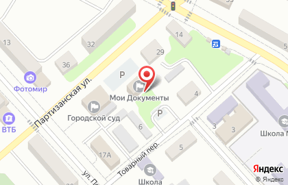 Просторы на карте