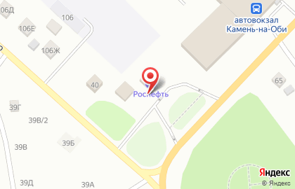 Роснефть в Барнауле на карте