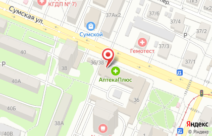 Аптека46 плюс в Сеймском районе на карте