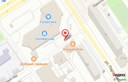 Киоск по продаже фастфудной продукции на Хвойной улице на карте