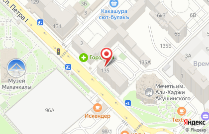 Продуктовый магазин Оазис в Ленинском районе на карте