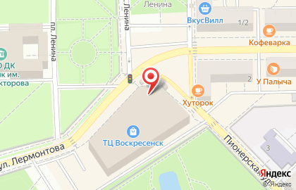 Ресторан быстрого питания Крошка Картошка в ТЦ Воскресенск на карте