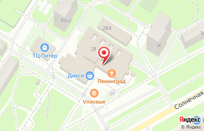 Ленинград в Сосновом Бору на карте