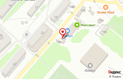 Продуктовый магазин в Нижнем Новгороде на карте