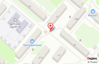 Магазин мясной продукции Три поросенка в Красноярске на карте