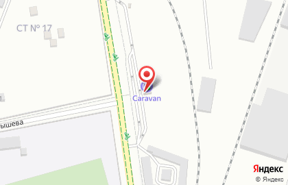 Caravan на Вокзальной улице на карте