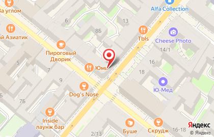 Ресторан Пельмения в Центральном районе на карте
