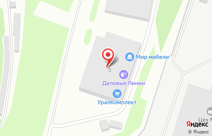 Уралкомплект на Подгорной улице на карте