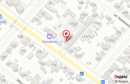 Оптовая фирма Промснаб на улице Кропоткина на карте