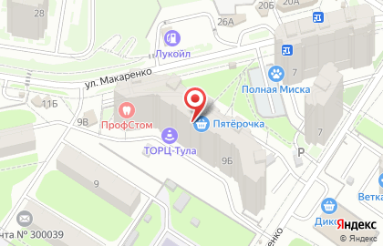 Банкомат ВТБ в Туле на карте