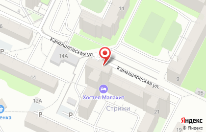 Автостоянка в Перми на карте