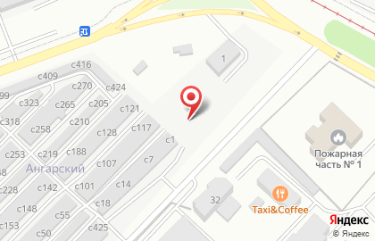 Ангарск на карте