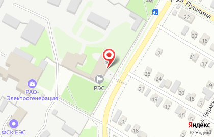 Филиал МРСК Сибири, ПАО Россети Сибирь на Железнодорожной улице на карте