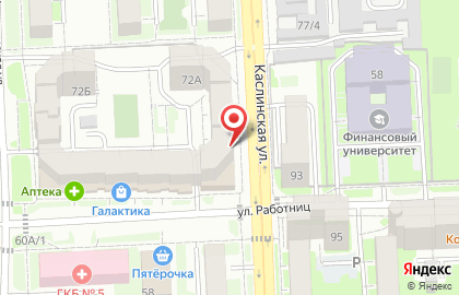 Стоматологическая клиника Дентакласс на карте