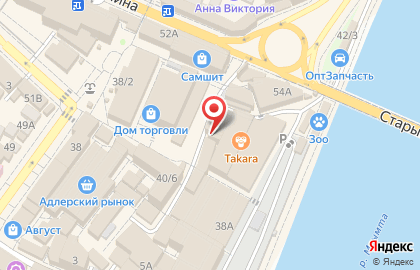 Гастроном Оптушка на Демократической улице на карте