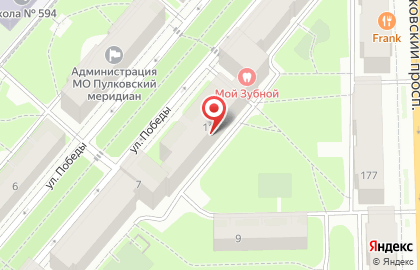Жилкомсервис №3 Московского района на карте