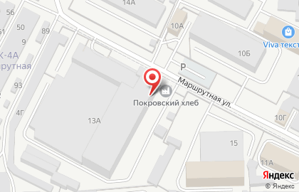 Покровский хлеб в Перми на карте