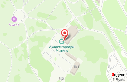 Ландшафтный парк Митино на карте
