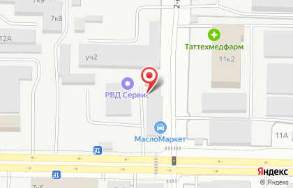 Автомойка Дельфин в Приволжском районе на карте