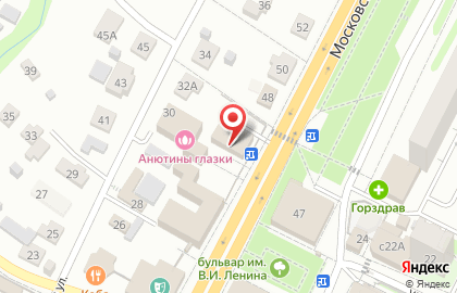 Платёжный терминал МКБ на Московской улице на карте