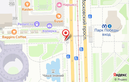 Магазин оптики в Санкт-Петербурге на карте