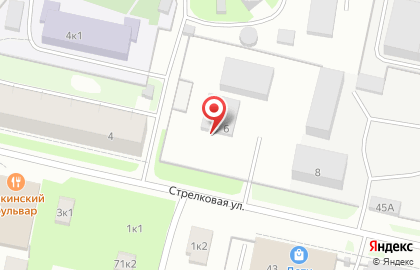 Центр авторазбора для иномарок на Стрелковой улице на карте