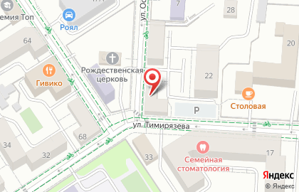 Рекламное агентство Лайм на улице Островского на карте