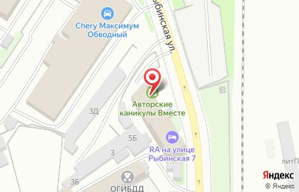 Фортуна СПб на карте