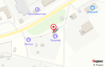АЗС, ООО Триумф на карте