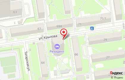 Тотошка на улице Крылова на карте