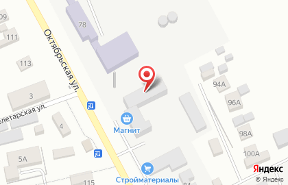 Супермаркет Магнит в Саранске на карте