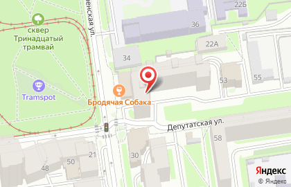 Телеканал ТВ3 в Центральном районе на карте