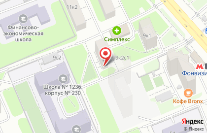 ОДС на улице Милашенкова на карте