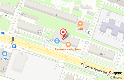 Агентство недвижимости Антураж на Первомайской улице на карте