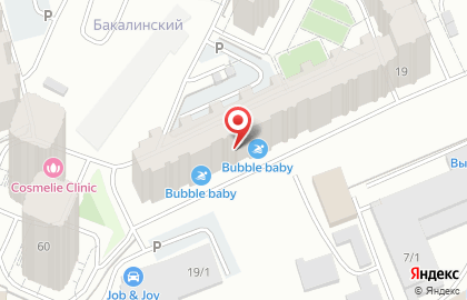 Пекарня Булки на Бакалинской улице на карте