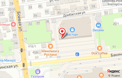 Студия красоты AM studio на Бакинской улице на карте
